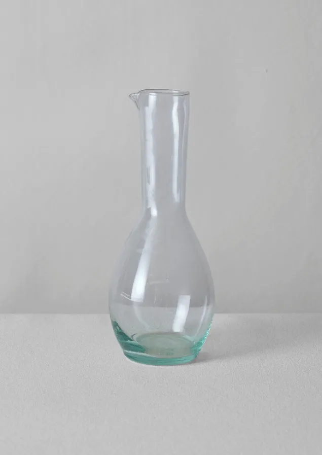 moroccan_glass_carafe_3-2.webp Glass | Kitchen-TOAST Moroccan Glass Carafe Clear