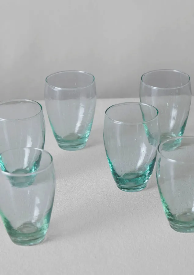 moroccan_glasses_set_2.webp Glass | Kitchen-TOAST Moroccan Glasses Set Clear
