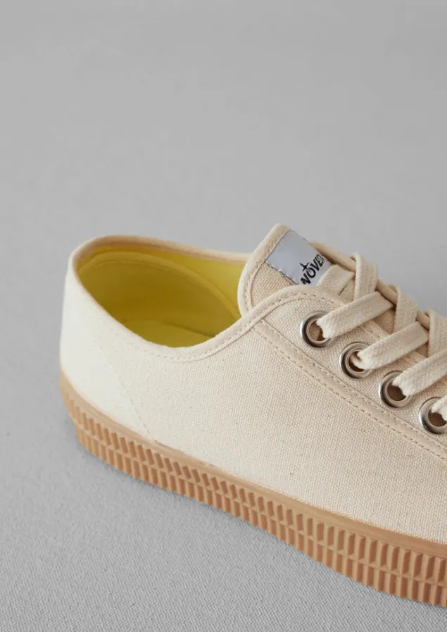 novesta_star_master_plimsolls_1-3.webp Trainers & Plimsolls-TOAST Novesta Star Master Plimsolls Ecru/Transparent
