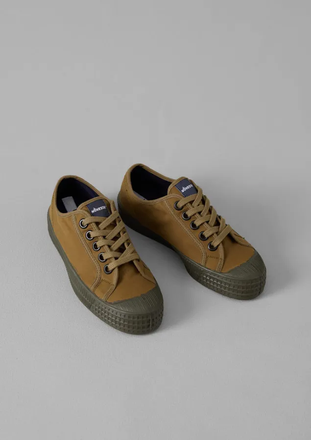 Trainers & Plimsolls-TOAST Novesta Star Master Waxed Cotton Plimsolls Bark