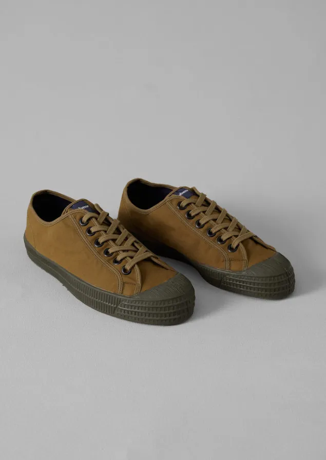 novesta_star_master_waxed_cotton_trainers_2.webp Trainers & Plimsolls-TOAST Novesta Star Master Waxed Cotton Trainers Bark