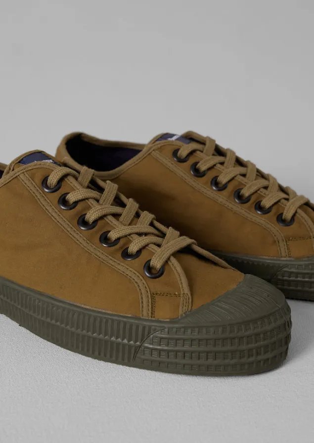novesta_star_master_waxed_cotton_trainers_3.webp Trainers & Plimsolls-TOAST Novesta Star Master Waxed Cotton Trainers Bark
