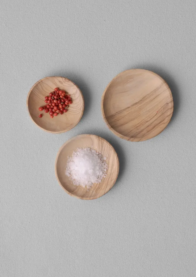 olive_wood_pinch_pot_set_6.webp Kitchen | Tableware-TOAST Olive Wood Pinch Pot Set NaturalWood