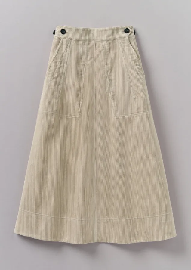 organic_cord_a_line_skirt_12.webp Cord | Workwear-TOAST Organic Cord A Line Skirt Moonstone