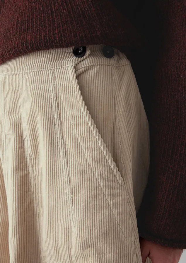 organic_cord_a_line_skirt_16.webp Cord | Workwear-TOAST Organic Cord A Line Skirt Moonstone
