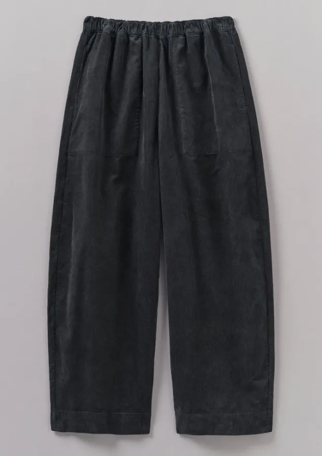 organic_cord_barrel_leg_trousers_6-2.webp Cord | Loungewear-TOAST Organic Cord Barrel Leg Trousers Charcoal