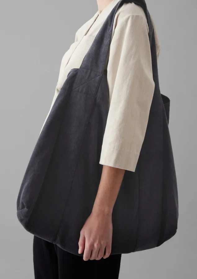 Bags & Belts | Bags & Belts-TOAST Organic Cord Lounge Bag Charcoal