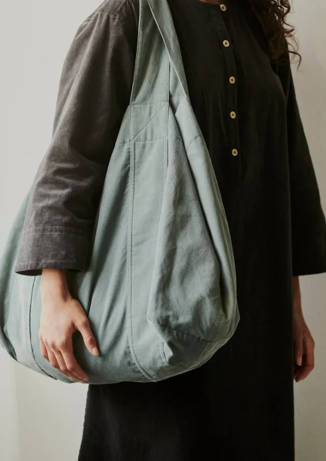 organic_cord_lounge_bag_10.webp Bags & Belts | Bags & Belts-TOAST Organic Cord Lounge Bag DustyBlue