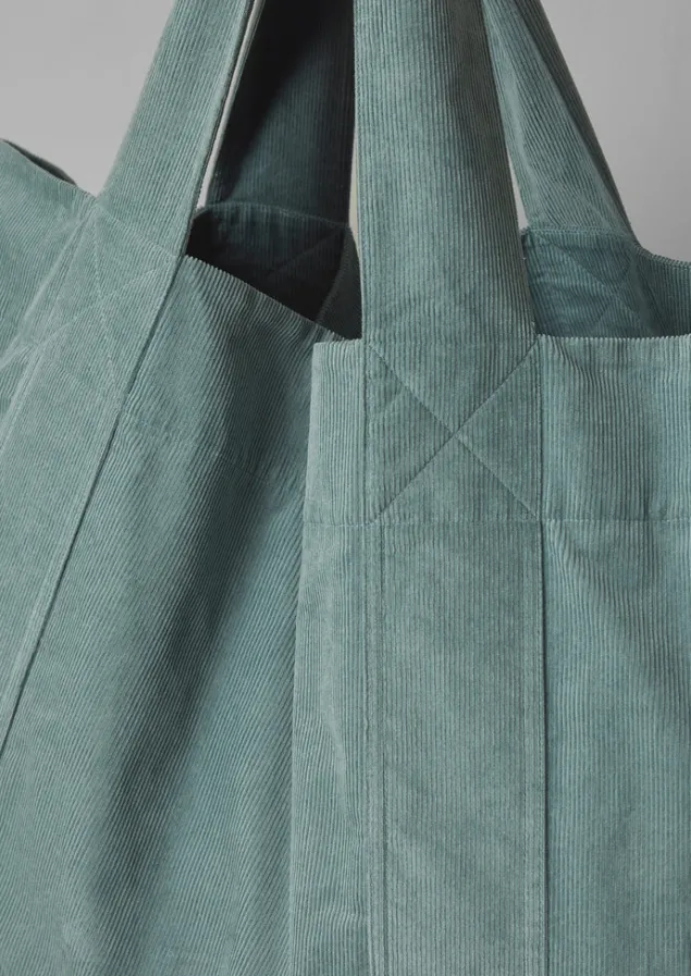 organic_cord_lounge_bag_5.webp Bags & Belts | Bags & Belts-TOAST Organic Cord Lounge Bag DustyBlue