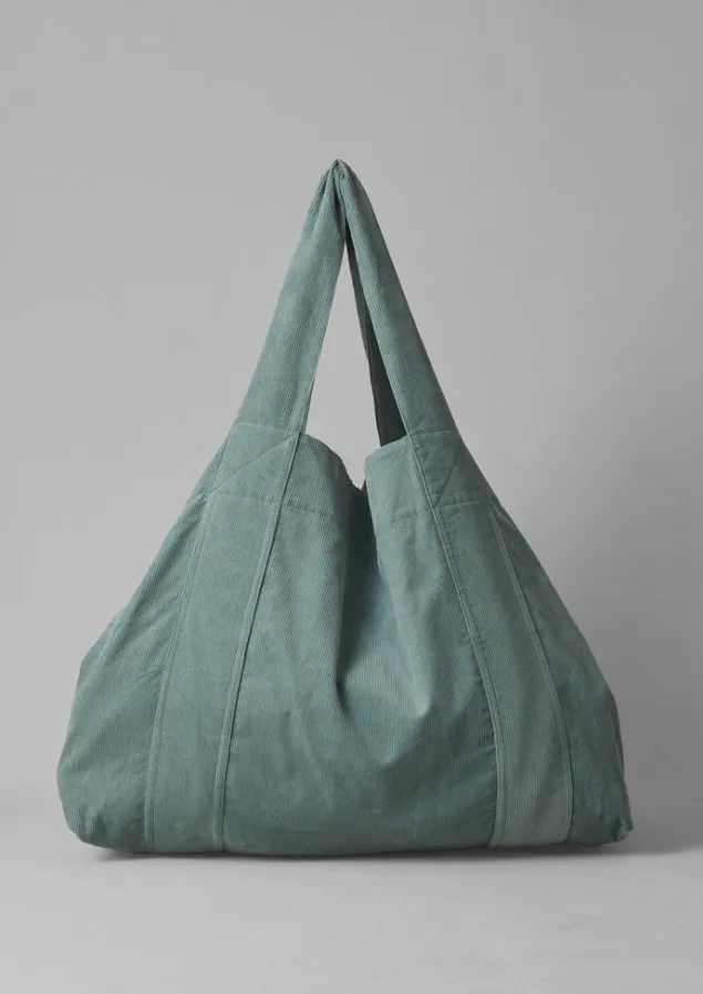 organic_cord_lounge_bag_9.webp Bags & Belts | Bags & Belts-TOAST Organic Cord Lounge Bag DustyBlue