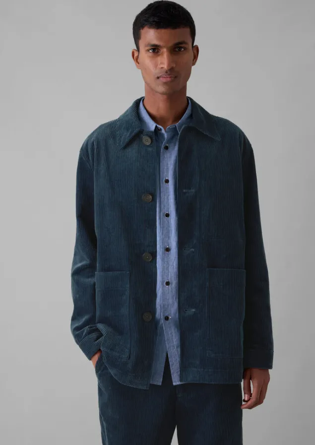 organic_cord_point_collar_jacket_3-1.webp Cord | Coats & Jackets-TOAST Organic Cord Point Collar Jacket DustyNavy