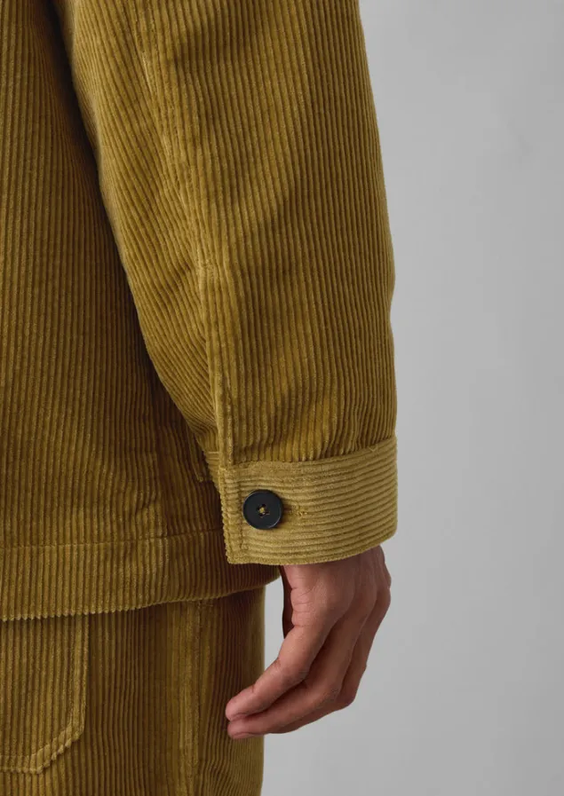 organic_cord_point_collar_jacket_6.webp Cord | Coats & Jackets-TOAST Organic Cord Point Collar Jacket GoldenSand