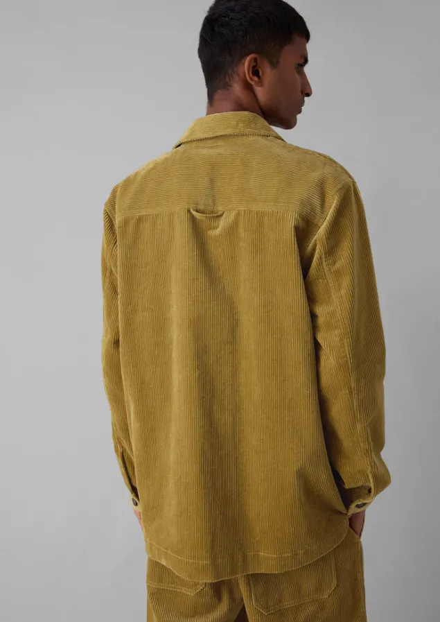 organic_cord_point_collar_jacket_7.webp Cord | Coats & Jackets-TOAST Organic Cord Point Collar Jacket GoldenSand