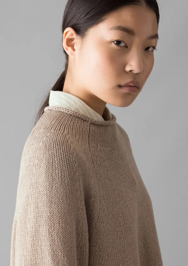 organic_cotton_linen_easy_sweater_13.webp Linen | Jersey-TOAST Organic Cotton Linen Easy Sweater Parchment