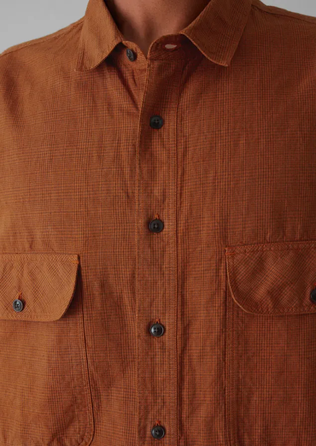 overdyed_check_workwear_shirt_3-1.webp Workwear | Shirts-TOAST Overdyed Check Workwear Shirt MarsRed