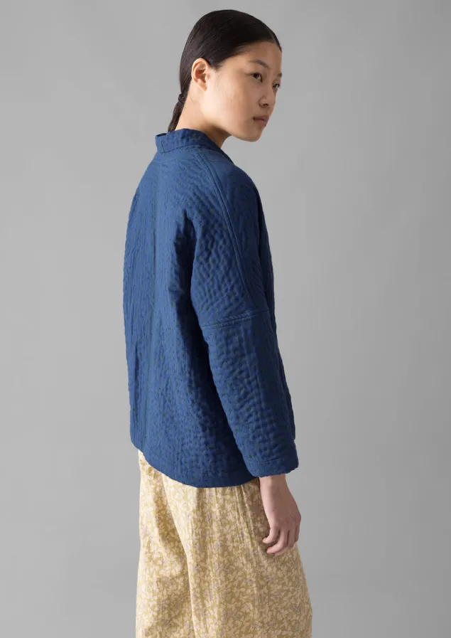 overdyed_repurposed_kantha_jacket_4.webp Gowns | Nightwear-TOAST Overdyed Repurposed Kantha Jacket ProvenceBlue