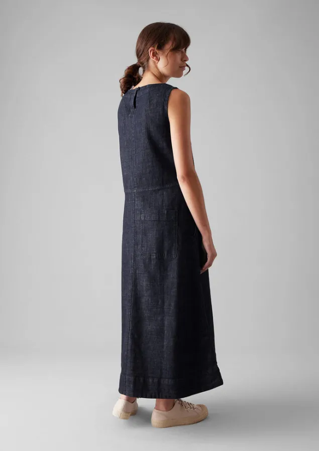 panelled_organic_indigo_denim_dress_2.webp Denim | Workwear-TOAST Panelled Organic Denim Dress Indigo