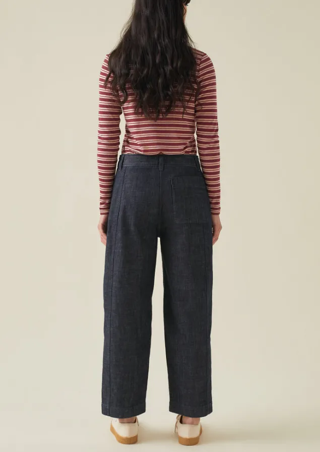 panelled_organic_indigo_denim_trousers_10.webp Denim | Workwear-TOAST Panelled Organic Denim Trousers Indigo