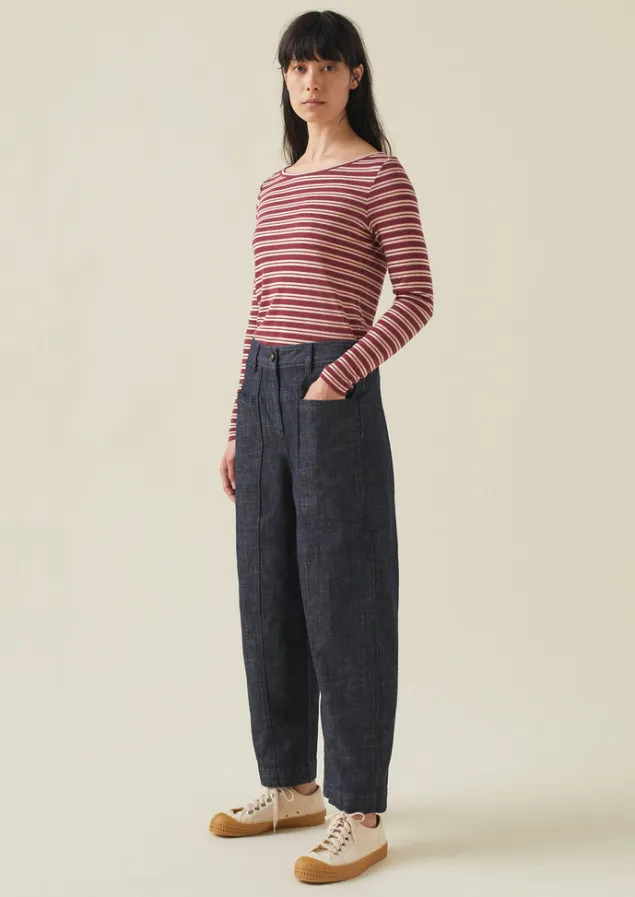 panelled_organic_indigo_denim_trousers_13.webp Denim | Workwear-TOAST Panelled Organic Denim Trousers Indigo