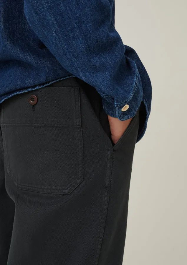 patch_pocket_denim_shirt_5.webp Denim | Workwear-TOAST Patch Pocket Denim Shirt Indigo