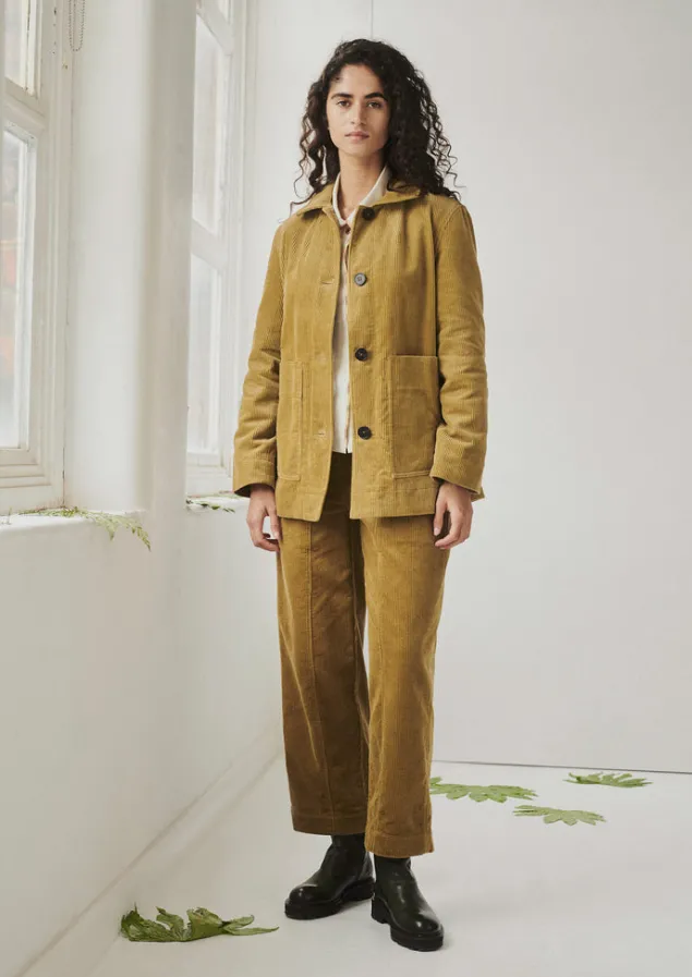 patch_pocket_organic_cord_jacket_2.webp Cord | Workwear-TOAST Patch Pocket Organic Cord Jacket GoldenSand