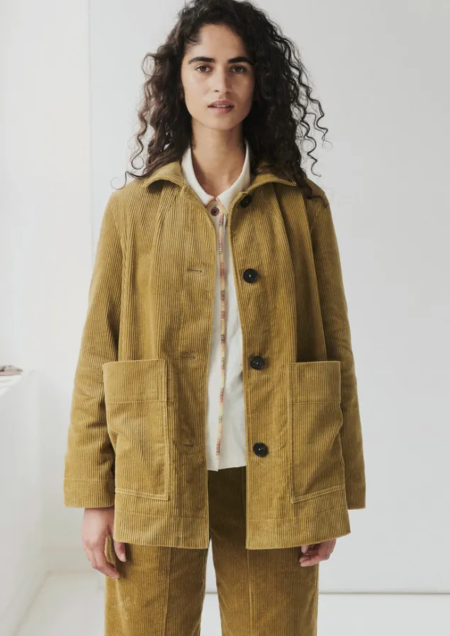 patch_pocket_organic_cord_jacket_8.webp Cord | Workwear-TOAST Patch Pocket Organic Cord Jacket GoldenSand