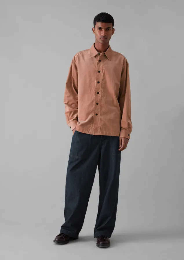 point_collar_organic_cord_shirt_3.webp Cord | Shirts-TOAST Point Collar Organic Cord Shirt RoseQuartz