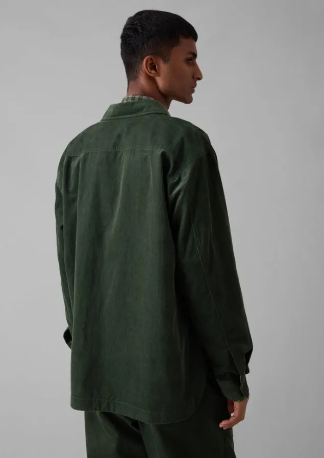 point_collar_organic_cord_shirt_9-1.webp Cord | Shirts-TOAST Point Collar Organic Cord Shirt DarkMineralGreen