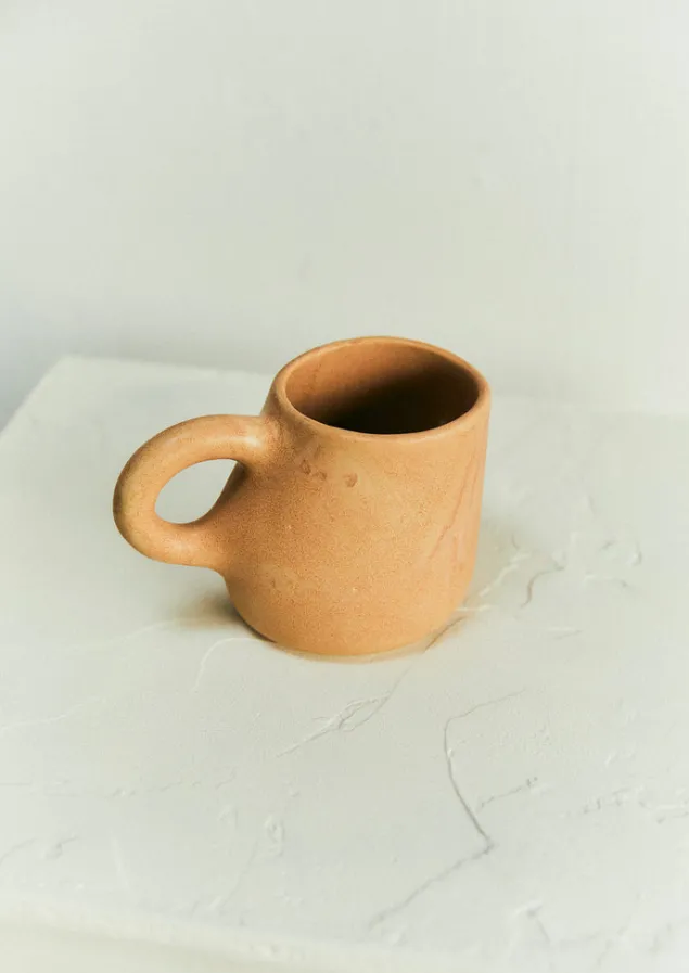 polly_liu_chubby_mug_6.webp Decorative Pieces | Ceramics-TOAST Polly Liu Chubby Mug Sand