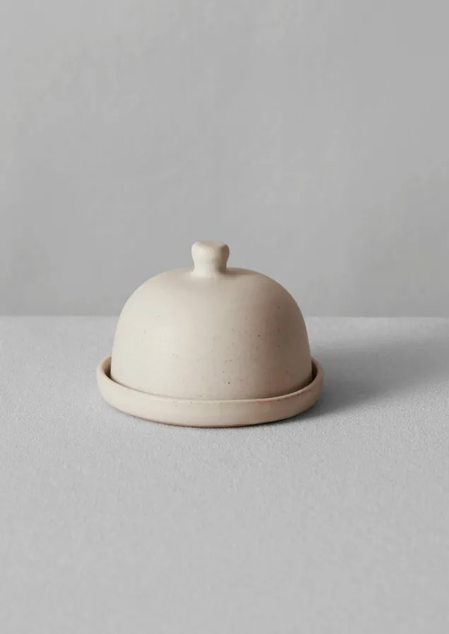rebecca_williams_butter_dish_5.webp Ceramics | Kitchen-TOAST Rebecca Williams Butter Dish MatteWhite