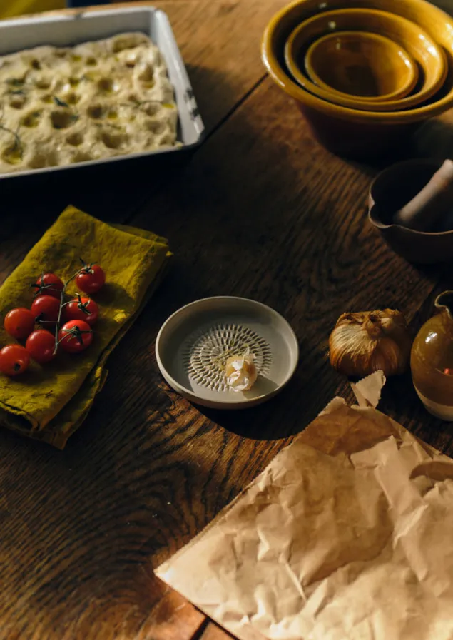 rebecca_williams_garlic_grater_2.webp Ceramics | Kitchen-TOAST Rebecca Williams Garlic Grater MatteWhite