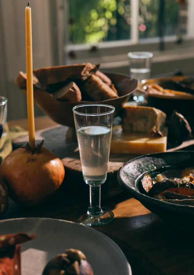 Glass-TOAST Recycled Bolivian Champagne Glasses Set Clear