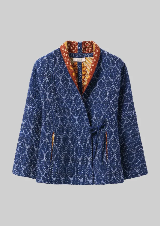 repurposed_ikat_kantha_jacket_8-3.webp Gowns | Nightwear-TOAST Repurposed Ikat Kantha Jacket Blues