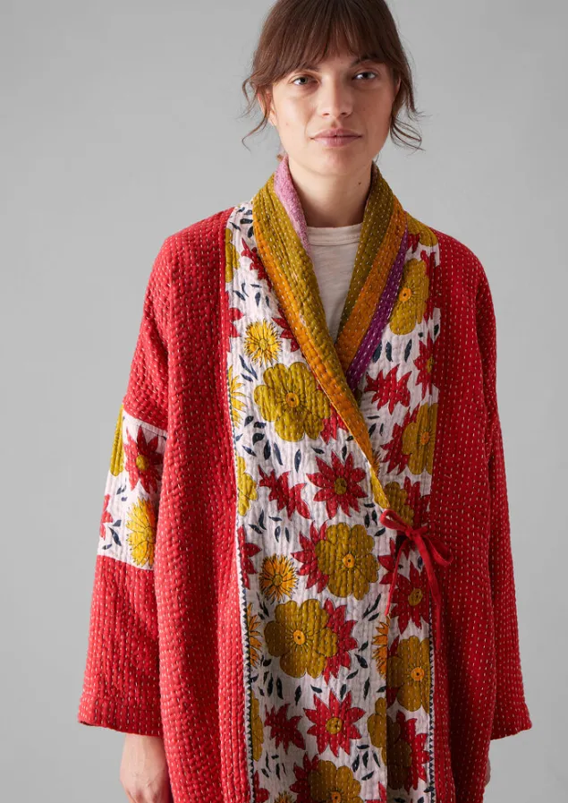 repurposed_kantha_coat_2-4.webp Gowns | Nightwear-TOAST Repurposed Kantha Coat Reds