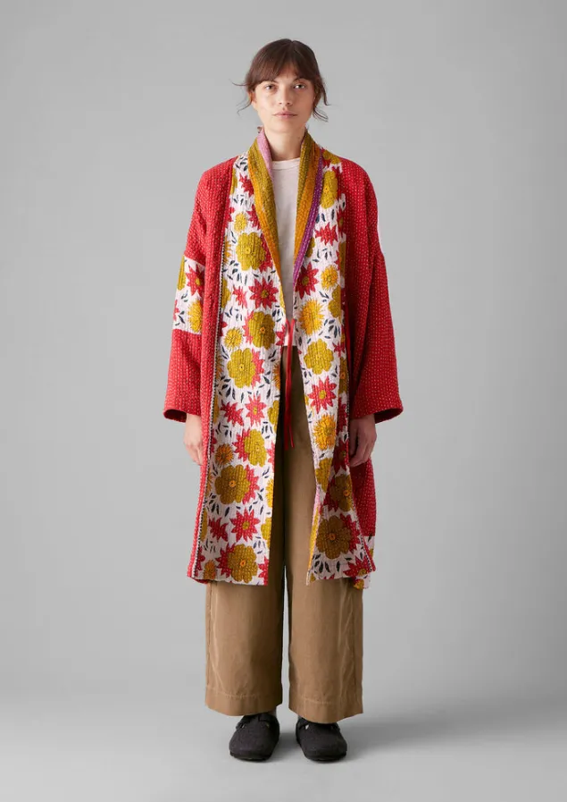 repurposed_kantha_coat_6-4.webp Gowns | Nightwear-TOAST Repurposed Kantha Coat Reds