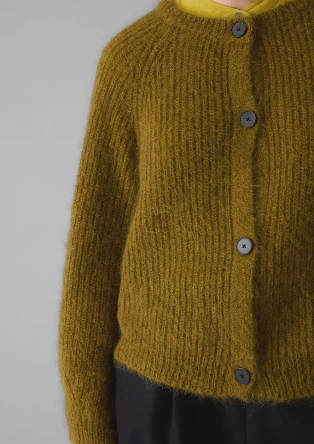 ribbed_mohair_blend_cardigan_12.webp Cashmere | Knitwear-TOAST Ribbed Mohair Blend Cardigan OldGold