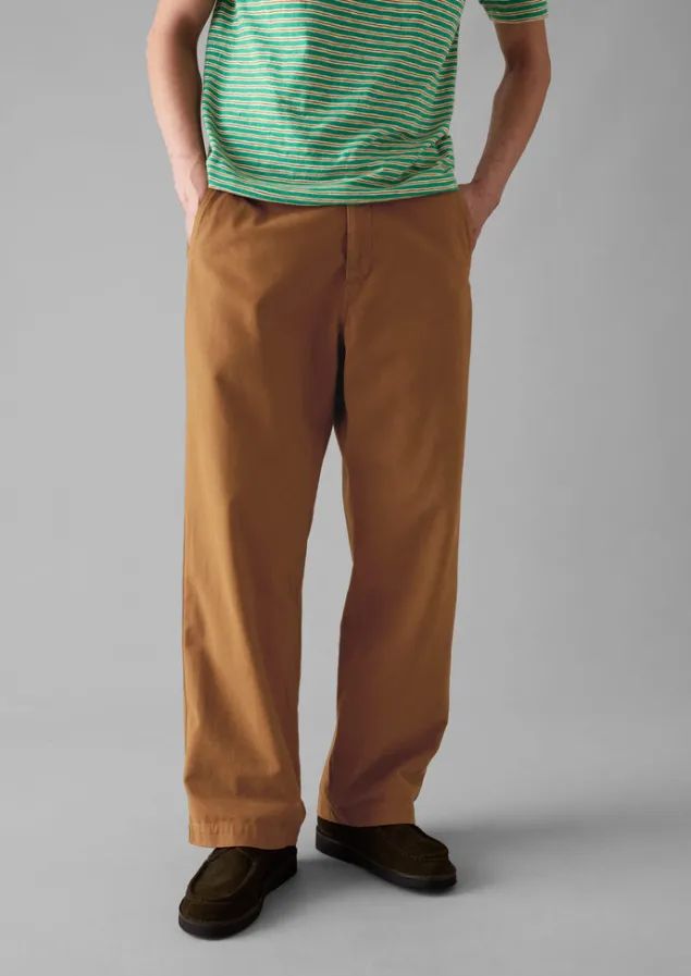 rory_garment_dyed_trousers_2.webp Workwear | Trousers-TOAST Rory Garment Dyed Trousers Sandstone