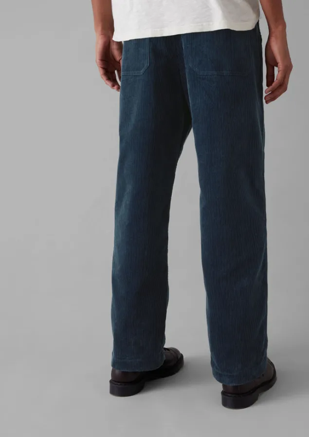 rory_organic_cord_trousers_10.webp Cord | Trousers-TOAST Rory Organic Cord Trousers DustyNavy