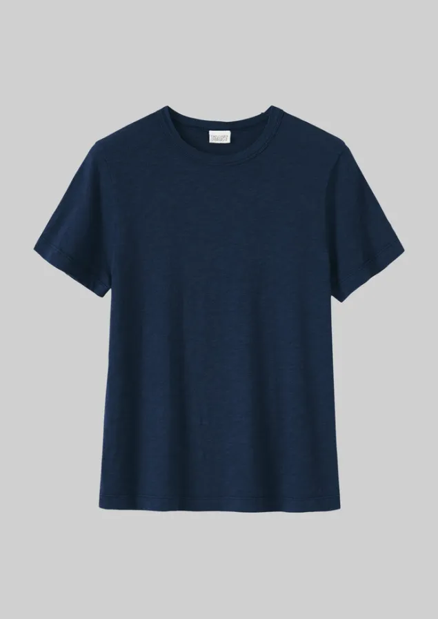 Jersey | Tops & Tees-TOAST Sadie Organic Cotton Boy Tee DarkIndigo