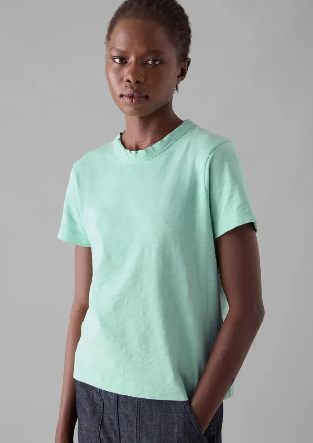 Jersey | Tops & Tees-TOAST Sadie Organic Cotton Boy Tee SummerHouseGreen