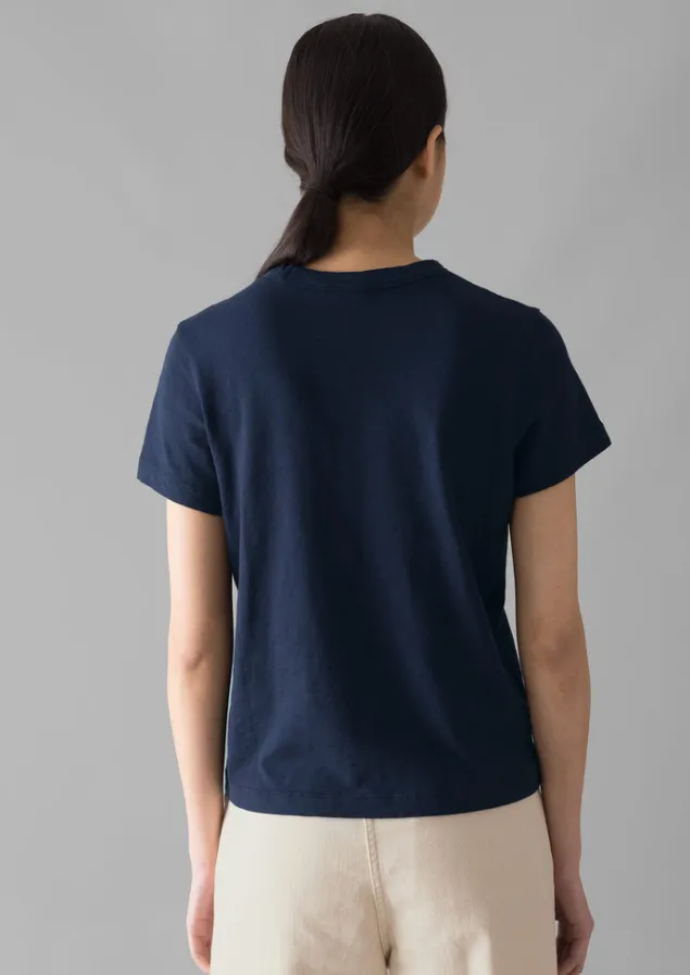 sadie_organic_cotton_boy_tee_2-3.webp Jersey | Tops & Tees-TOAST Sadie Organic Cotton Boy Tee DarkIndigo