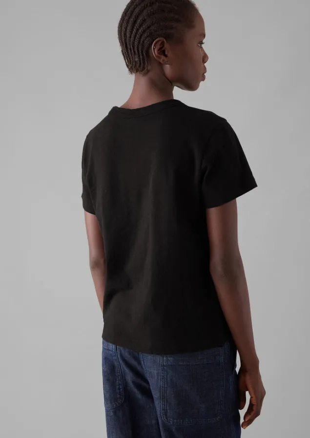 sadie_organic_cotton_boy_tee_3-2.webp Jersey | Tops & Tees-TOAST Sadie Organic Cotton Boy Tee CarbonBlack