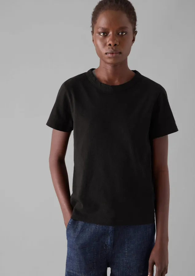 sadie_organic_cotton_boy_tee_6-2.webp Jersey | Tops & Tees-TOAST Sadie Organic Cotton Boy Tee CarbonBlack