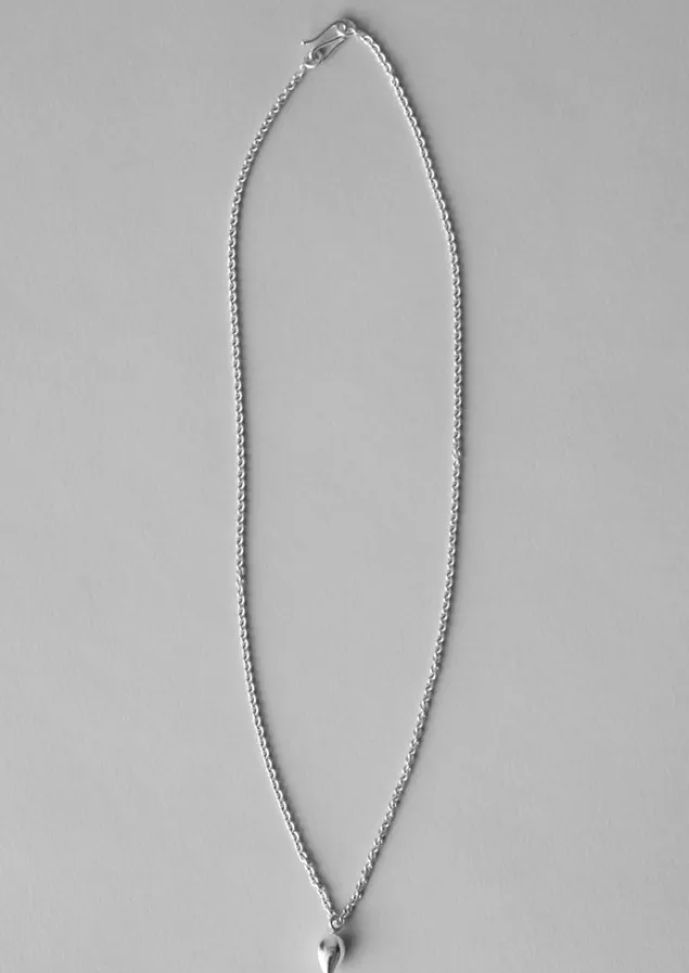 Jewellery-TOAST Sally Lacock Pod Pendant Necklace Silver