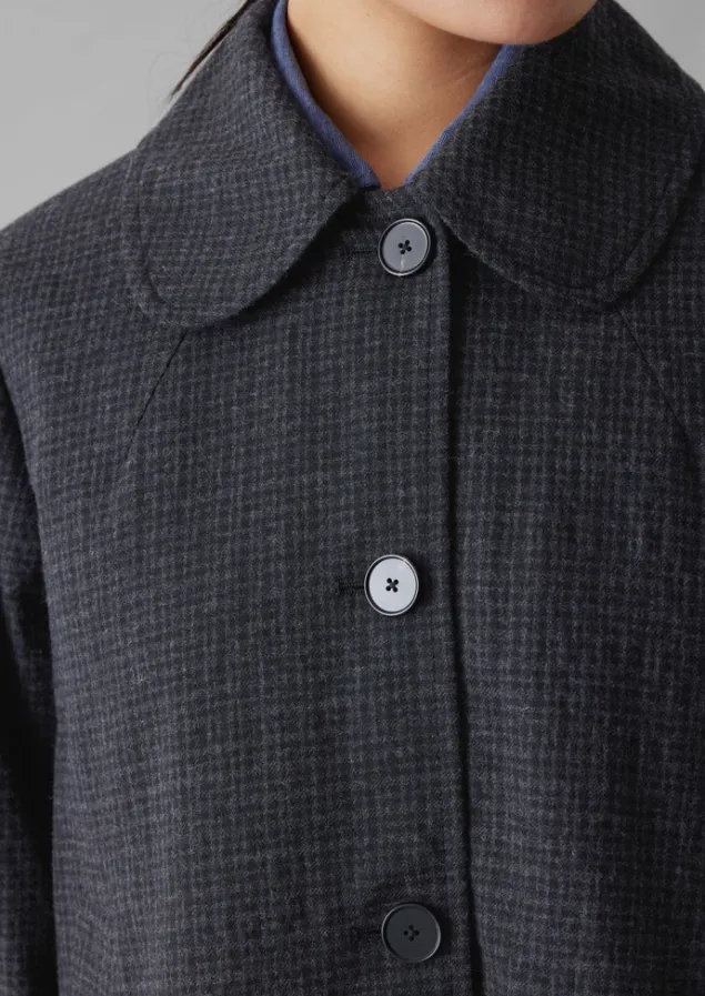 seersucker_check_round_collar_jacket_2.webp Coats & Jackets-TOAST Seersucker Check Round Collar Jacket BlackIndigo