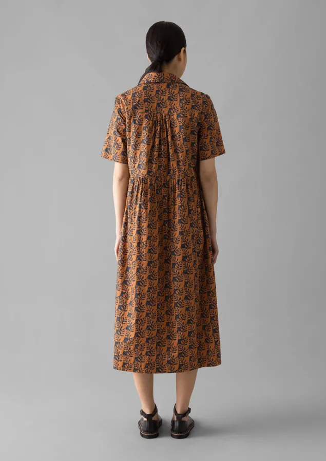 selma_cotton_shirt_dress_4.webp Dresses-TOAST Selma Cotton Shirt Dress Midnight/Spice