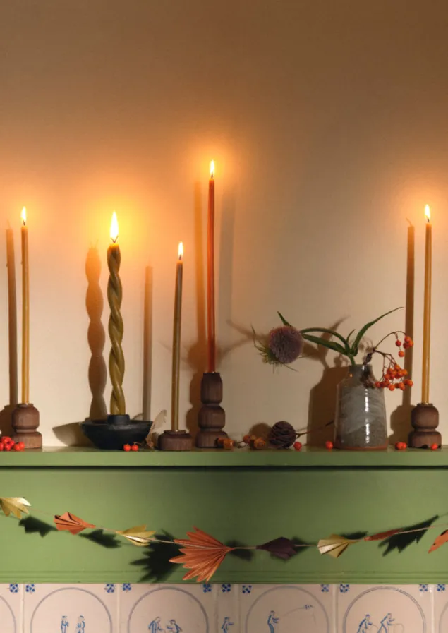 skar_organics_slim_beeswax_dinner_candle_set_3.webp Candles & Holders-TOAST Skar Organics Slim Beeswax Dinner Candle Set Natural