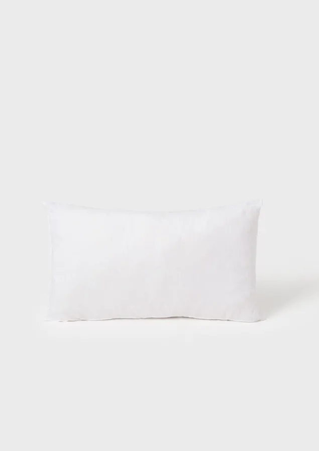 small_rectangle_wool_cushion_pad_2-1.webp Textiles | Cushions & Covers-TOAST Small Rectangle Wool Cushion Pad White