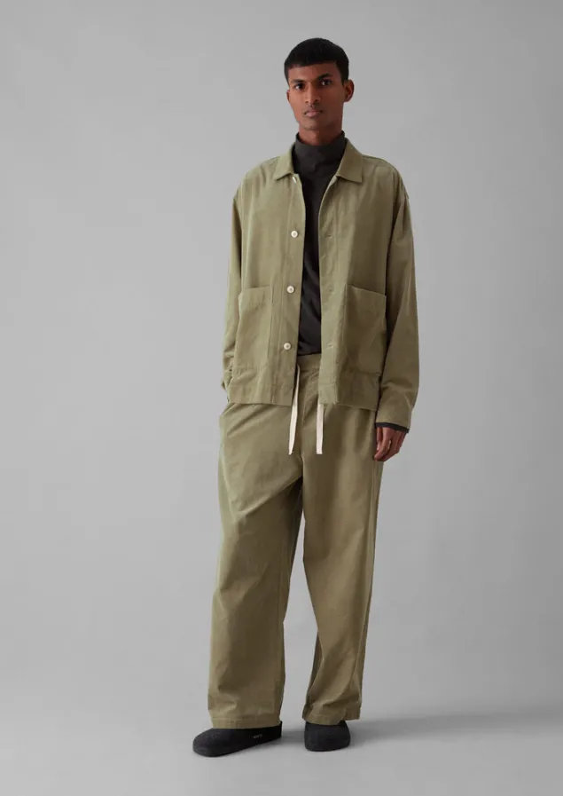 soft_organic_cord_relaxed_shirt_15.webp Cord | Loungewear-TOAST Soft Organic Cord Relaxed Shirt GreenStone