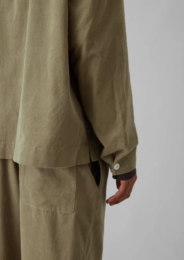 soft_organic_cord_relaxed_shirt_16.webp Cord | Loungewear-TOAST Soft Organic Cord Relaxed Shirt GreenStone
